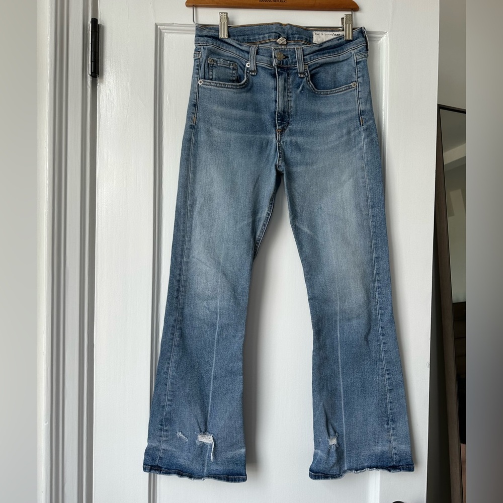 Rag & Bone 10 Inch Flare Jeans